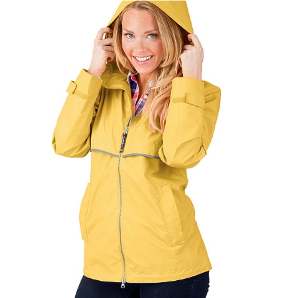 Charles River Apparel New England Harvard Law School Rain Jacket Women's Size XS